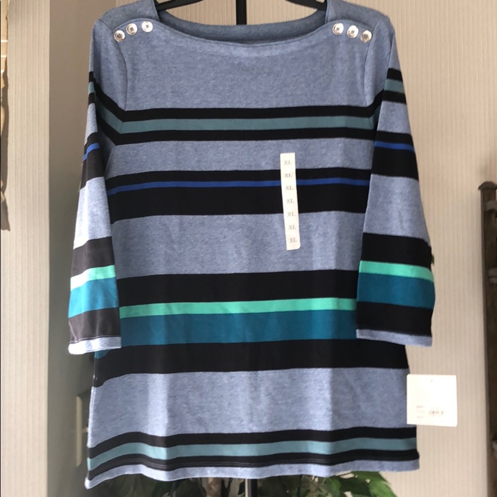 💙 NWT Crofts&Barrow Womens Top